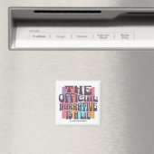 Retro-Verschwörungstheorie Magnet (In Situ (Geschirrspüler))