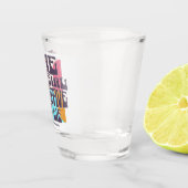 Retro-Verschwörungstheorie Schnapsglas (Rechts)
