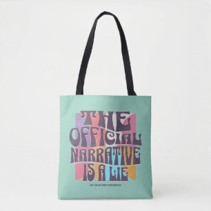 Retro-Verschwörungstheorie Tasche