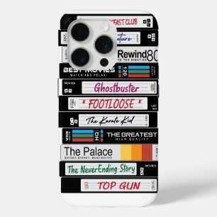 Retro-VHS-80er-Filme iPhone 15 Pro Hülle