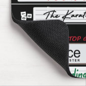 Retro-VHS-Filmdesign Mousepad (Ecke)