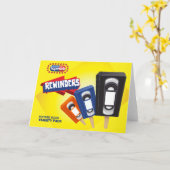 Retro VHS Ice-Pop-Paket Parody Karte (Gelbe Blume)