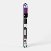 Retro VHS Movie Design iPhone 16 Hülle (Rechte Seite)