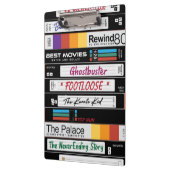 Retro VHS Movie Design Klemmbrett (Links)
