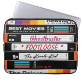Retro VHS Movie Design Laptopschutzhülle (Vorderseite)