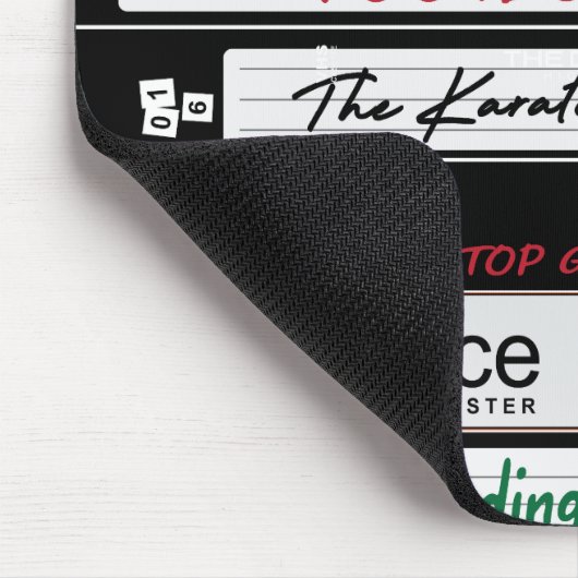 Retro VHS Movie Design Mousepad (Ecke)