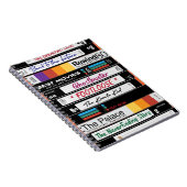 Retro VHS Movie Design Notizblock (Rechte Seite)