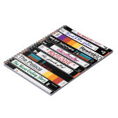 Retro VHS Movie Design Notizblock (Linke Seite)