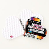 Retro VHS Movie Design Notizblock (Innenseite)