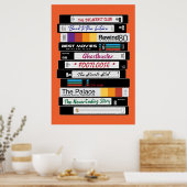 Retro VHS Movie Design Poster (Küche)