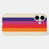 Retro VHS Streifen Case-Mate iPhone Hülle (Rückseite (Horizontal))