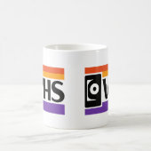Retro-VHS-Symbol-Kaffeetasse - 80er 90er Kaffeetasse (Mittel)