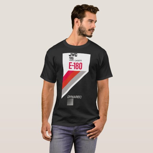 Retro VHS tape vaporwave aesthetic Essential T-Shi T-Shirt (Vorne ganz)