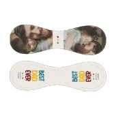 Retro Vibe 'Bester Vater je' 2 FotoCollage Baseball (Paneele)