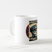 Retro Vibe, Moderne Tasse (Vorderseite Links)