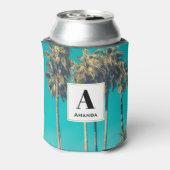 Retro Vibe Monogramm Dosenkühler (Kanne Rückseite)