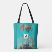 Retro Vibe Monogramm Tasche (Rückseite)