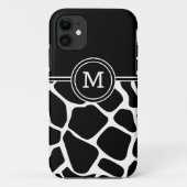 Retro Vibe Rustikale Kuh versteckt Tierdruckmuster Case-Mate iPhone Hülle (Rückseite)