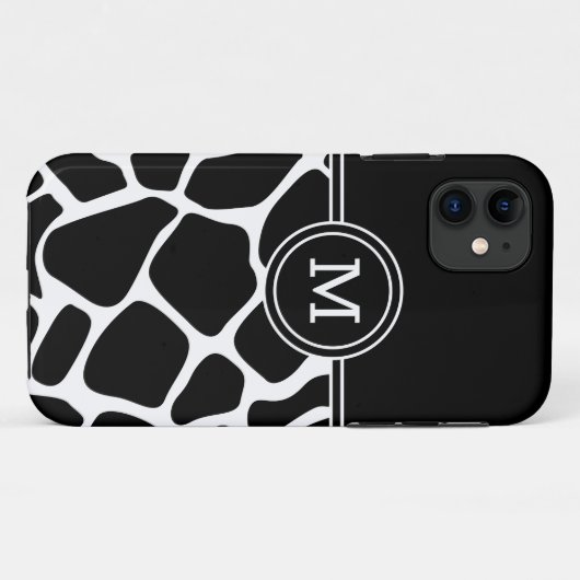 Retro Vibe Rustikale Kuh versteckt Tierdruckmuster Case-Mate iPhone Hülle (Rückseite (Horizontal))