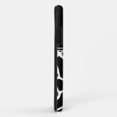 Retro Vibe Rustikale Kuh versteckt Tierdruckmuster Case-Mate iPhone Hülle (Hinten/Rechts)