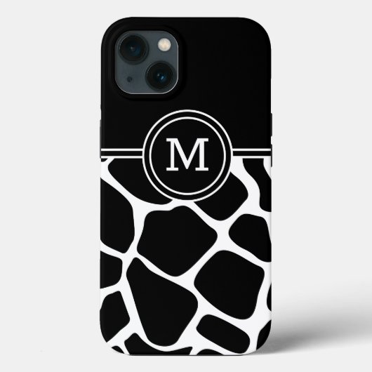 Retro Vibe Rustikale Kuh versteckt Tierdruckmuster Case-Mate iPhone Hülle (Rückseite)