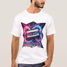 Retro-Vibes – 80er & 90er Neon-Kassette