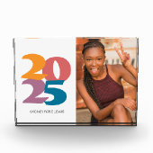 Retro Vibes Abschluss Celebration Party Fotoblock (Vorderseite)