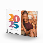 Retro Vibes Abschluss Celebration Party Fotoblock (Rechts)