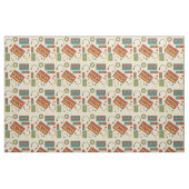 Retro Vibes - Cassette Tapes Pattern der 80er Jahr Stoff (Fat Quarter (45,7 x 55,9 cm))