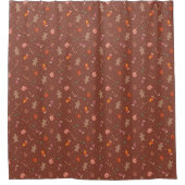 Retro Vibes Curtain Pastel Holiday Bathroom Fun Duschvorhang (Vorderseite)