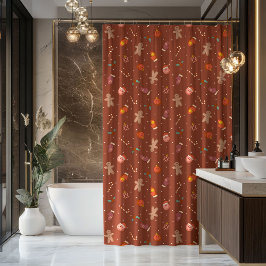 Retro Vibes Curtain Pastel Holiday Bathroom Fun Duschvorhang