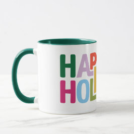 Retro-Vibes-Feiertagsbecher Tasse