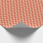 Retro Vibes: Geometrisches Burst-Muster Geschenkpapier (Ecke)
