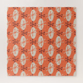 Retro Vibes: Geometrisches Burst-Muster Puzzle (Horizontal)