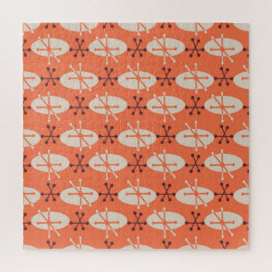 Retro Vibes: Geometrisches Burst-Muster Puzzle
