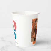 Retro Vibes Graduation Party Class of 2024 Pappbecher (Links)