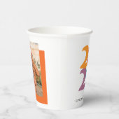 Retro Vibes Graduation Party Class of 2024 Pappbecher (Rechts)