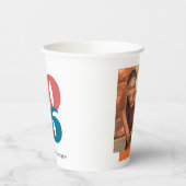 Retro Vibes Graduation Party Class of 2024 Pappbecher (Links)