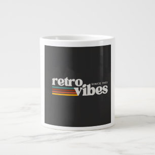 Retro-Vibes Jumbo-Tasse