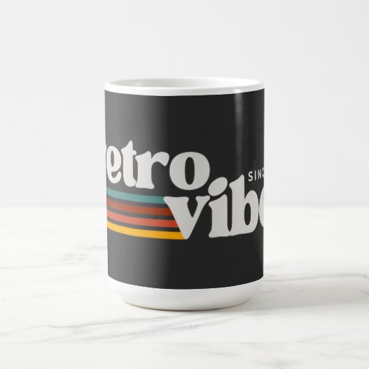 retro vibes  kaffeetasse (Mittel)