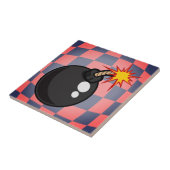 Retro Vibes - Leuchtfeuerbombe Fliese (Seite)