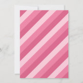 Retro Vibes (Pink) Foto Abschluss Ankündigung (Rückseite)