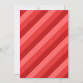 Retro Vibes (Red) Foto Abschluss Ankündigung (Rückseite)