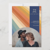 Retro Vibes Save The Date (Vorderseite)