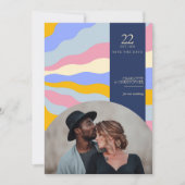 Retro Vibes Save The Date (Vorderseite)