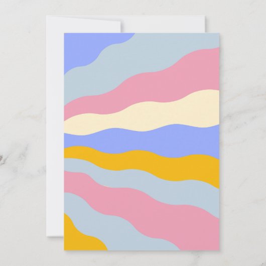 Retro Vibes Save The Date (Rückseite)