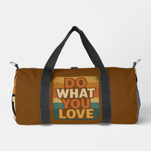 Retro Vibes - Tun Sie, was Sie Liebe Duffle Bag