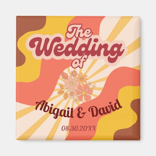 Retro Vibes Vintag Magnet (Vorne)