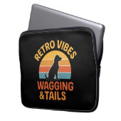 Retro Vibes, Wagens & Schwänze Laptopschutzhülle (Vorderseite Links)