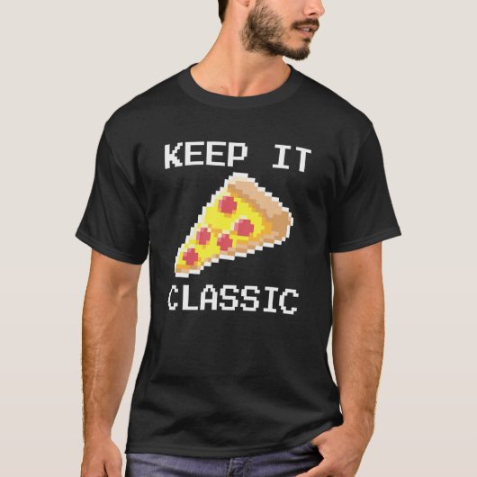 Retro Video Game   Gaming Gamers Pixel Keep It Cla T-Shirt (Vorderseite)
